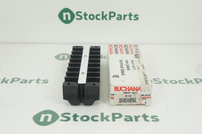 BUCHANAN 4-1437382-9 600V ONE PIECE TERMINAL BLOCK NSFB