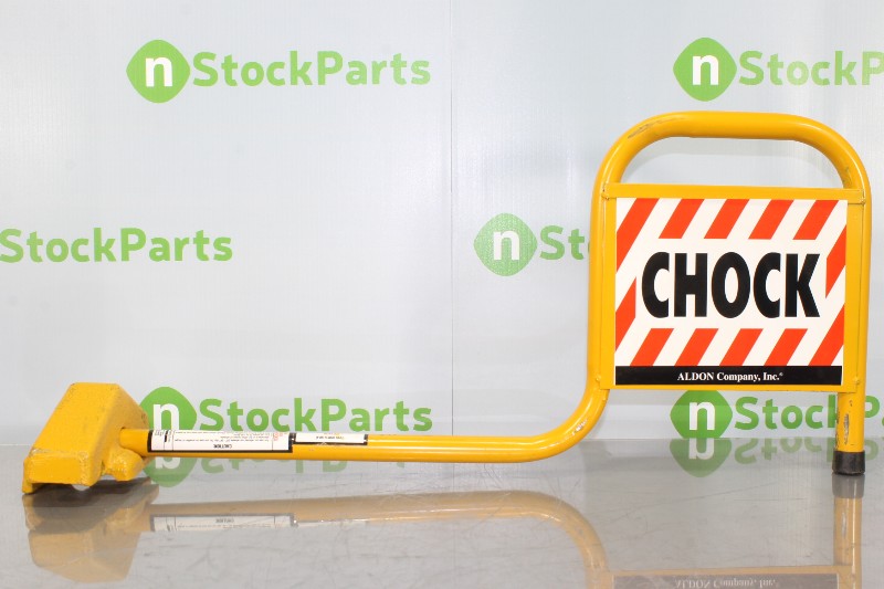 ALDON 4011-02 A-1 SINGLE CHOCK W/FLAG NSNB