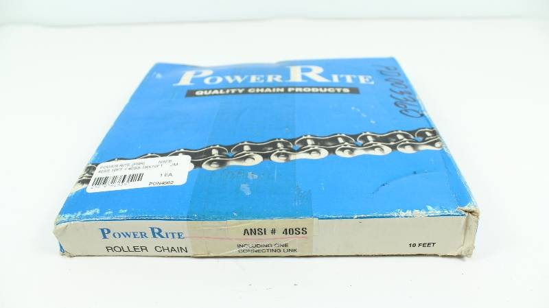 POWER RITE 40SS-1RX10FT 40SS 10FT NSFB - 40 ROLLER CHAIN