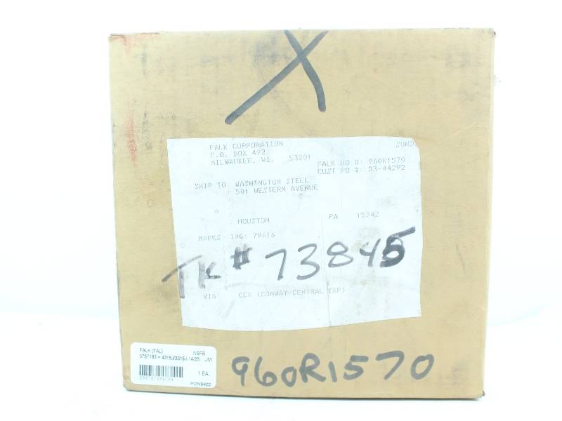 FALK 4315J/3315J-14/25 MODEL BACKSTOP 0757183 NSNB