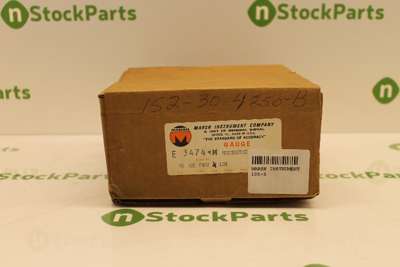 MARSH INSTRUMENT 4 1/2 100 FMHU 1/4 LBM NSFB