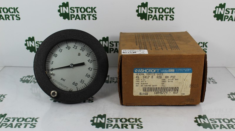 ASHCROFT 45-1017A-02B-60 PRESSURE GAUGE NSNB