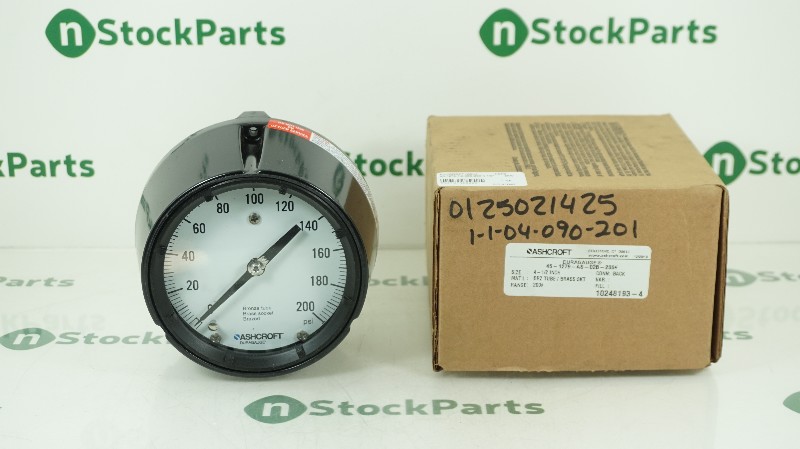 ASHCROFT 45-1279-AS-02B-200 4-1/2" NSFB