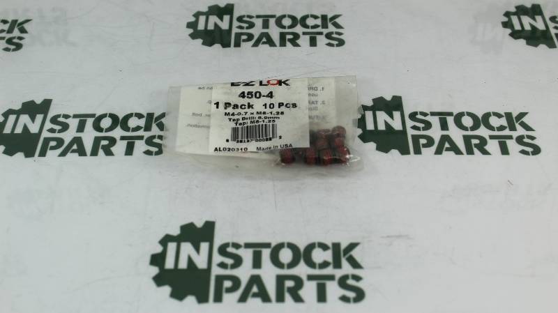 E-Z LOK 450-4 10PK THREADED INSERT NSFB