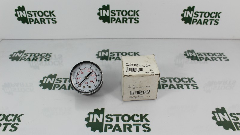 GRAINGER 4FMC9 2" 0-300 PSI TEST GAUGE NSFB