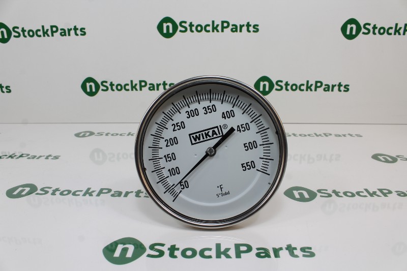 WIKA 5" ADJUSTABLE ANGLE 1/2" NPT 2.5" STEM LENGTH THERMOMETER N