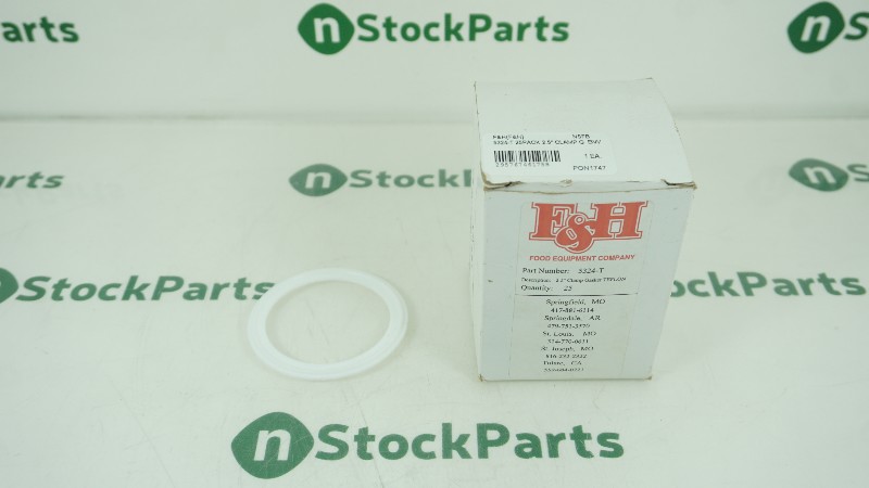 F& 5324-T 25PACK 2.5" CLAMP GASKET TEFLON NSFB