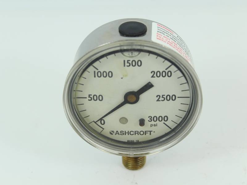 ASHCROFT 63W3005 HL 02L 3000 NSNB