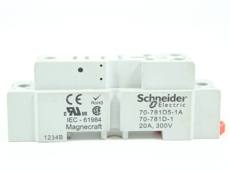 SCHNEIDER ELECTRIC 70-781D5-1A NSNB - Click Image to Close