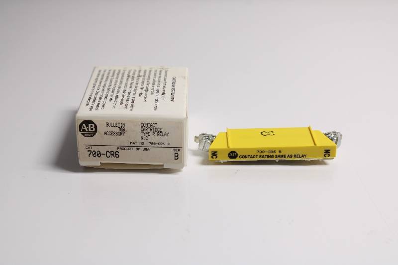 ALLEN-BRADLEY 700-CR6 SER B NSFBC01 - CONTACTOR