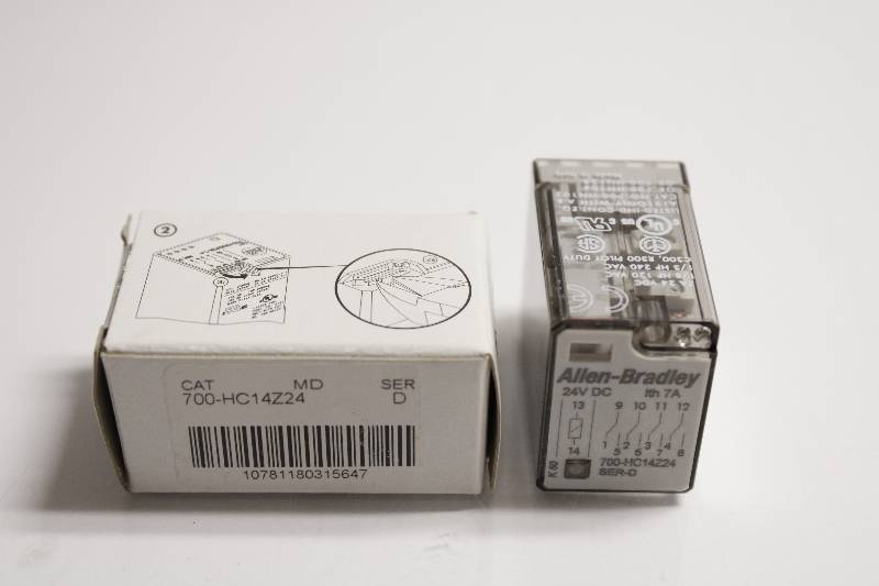 ALLEN-BRADLEY 700-HC14Z24 SER D NSFBC01 - RELAY
