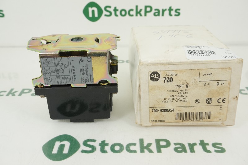 ALLEN-BRADLEY 700-N200A24 CONTROL RELAY NSFB