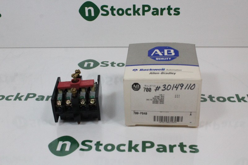 ALLEN-BRADLEY 700-PB40 SER. A SECOND DECK NSFB