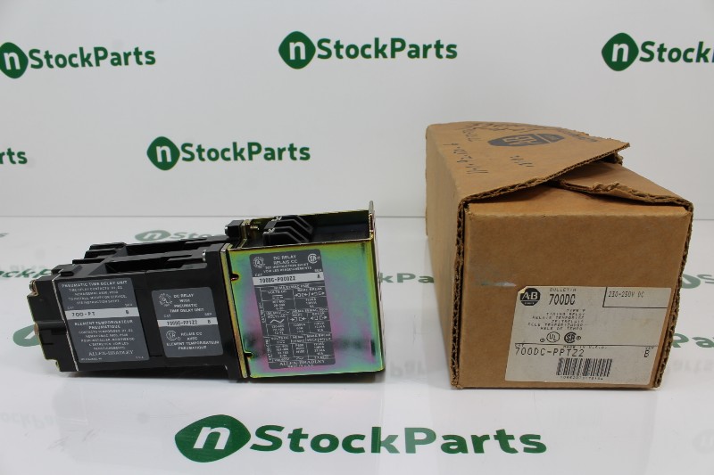 ALLEN-BRADLEY 700DC-PPTZ2 SER. B TIMING RELAY NSFBC15