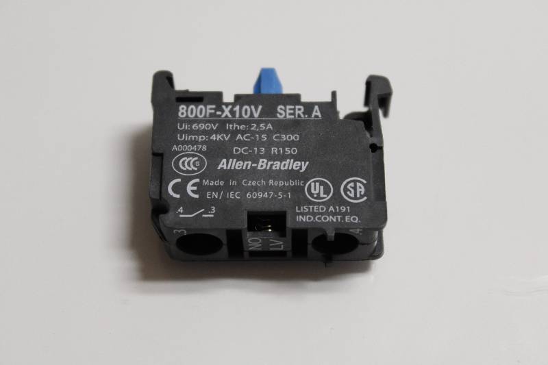 ALLEN-BRADLEY 800F-X10V SER A NSNBC01