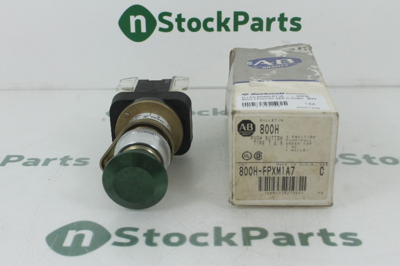 ALLEN-BRADLEY 800H-FPXM1A7 SER.C PUSH BUTTON TYPE 7&9 NSFB