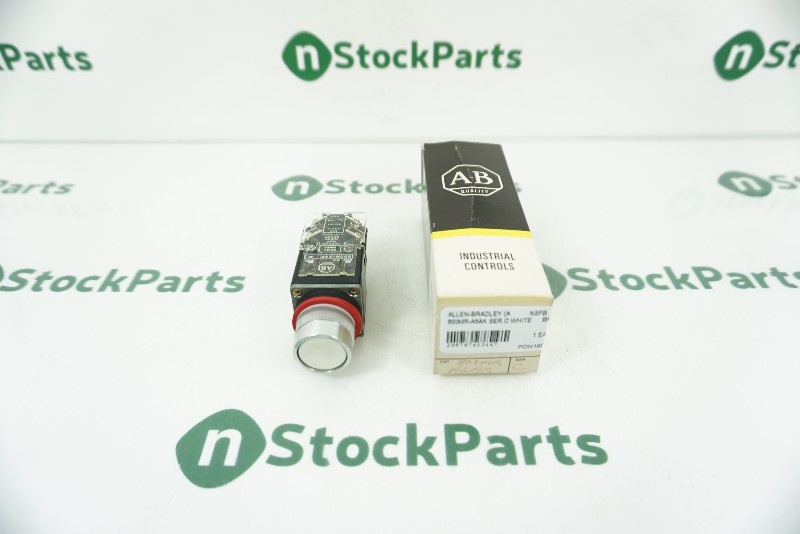 ALLEN-BRADLEY 800MR-A5AK SER.C WHITE NSFB