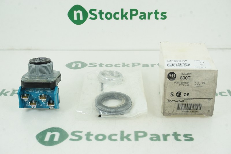 ALLEN-BRADLEY 800T-A2AR SER.T PUSH BUTTON CONTACT NSFB