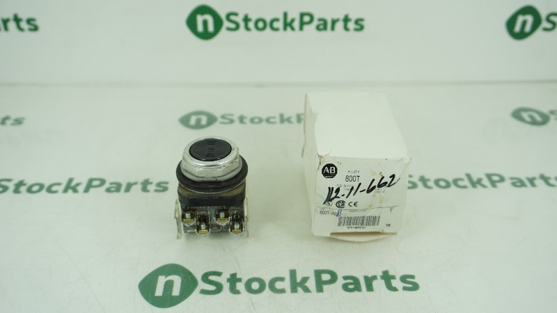 ALLEN-BRADLEY 800T-A2B SER.T BLACK PUSH BUTTON NSFBC7
