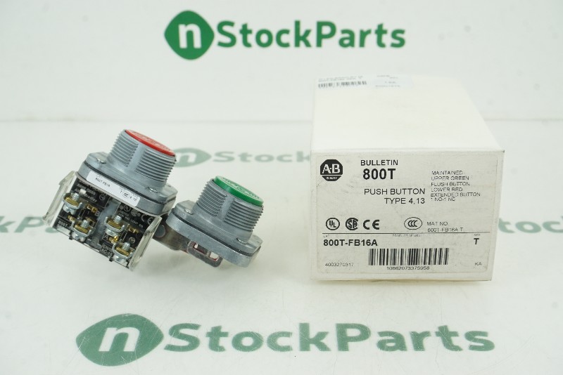 ALLEN-BRADLEY 800T-FB16A SER. T PUSHBUTTON NSFB