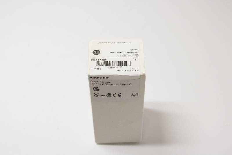 ALLEN-BRADLEY 800T-FX6D4 SER T NSFBC01