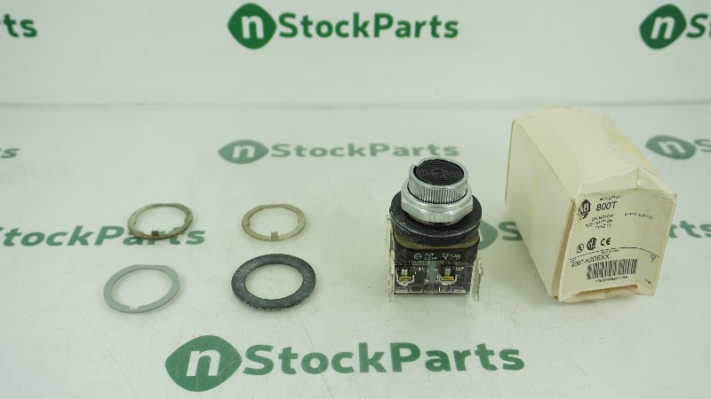 ALLEN-BRADLEY 800T-K2DEXX SER.T BLACK PUSH BUTTON NSFBC7