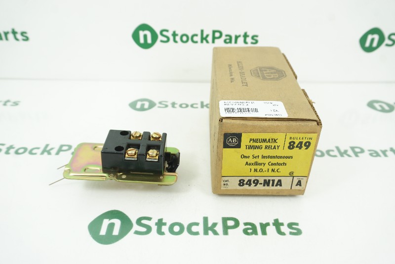 ALLEN-BRADLEY 849-N1A SER. A AUXILIARY CONTACT NSFB