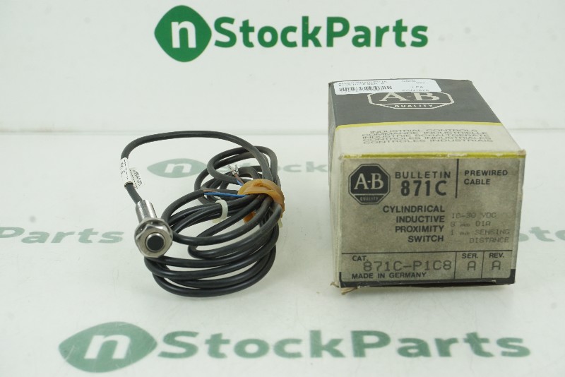 ALLEN-BRADLEY 871C-P1C8 SER. A PROXIMITY SWITCH NSFB