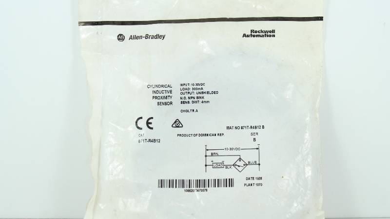 ALLEN-BRADLEY 871T-R4B12 SER. B NSFB