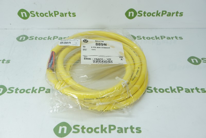 ALLEN-BRADLEY 899N-F6AFC-12F 6 PIN MINI STRAIGHT NSFB