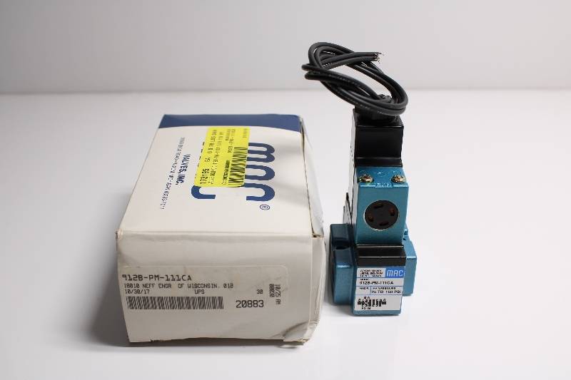 MAC 9128-PM-111CA NSFBC01 - SOLENOID VALVE