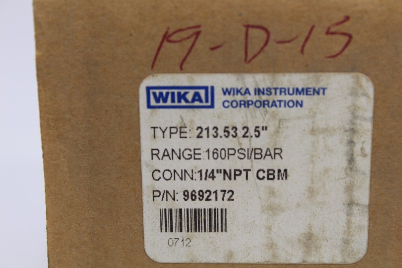 WIKA 9692172 NSFB