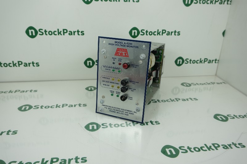 AMERICAN ELECTRIC EQUIPMEN A-8200 HIGH VOLTAGE MONITOR NSNB