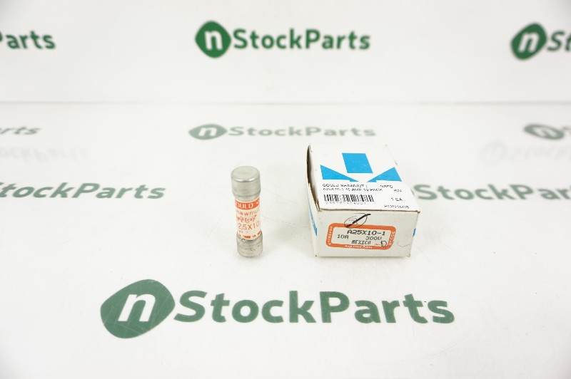 GOULD SHAWMUT A25X10-1 10 AMP 10 PACK FUSES NSFB