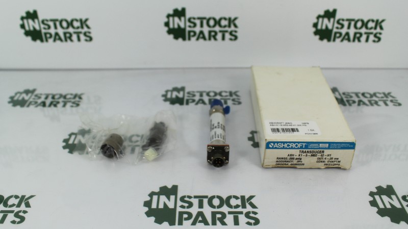 ASHCROFT ASH-K1-5-M02-42-H1-200 PSIG NSFB
