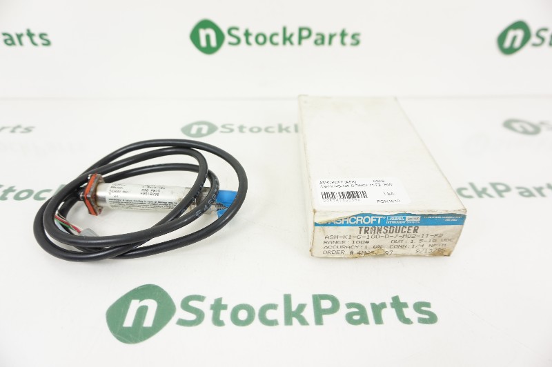ASHCROFT ASH-K1-G-100-D-7-M02-11-F2 TRANSDUCER NSFB