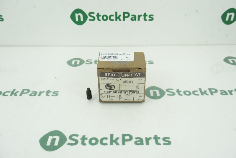 BRIGHTON-BES BR0488 100 PACK ALLOY SOCKET SET SCREWS NSFB