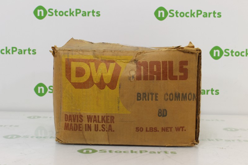 DAVIS WALKER BRITE COMMON 8D NAIL 45LB NSNB