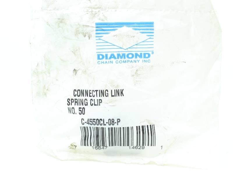 DIAMOND C-4550CL-08-P CHAIN LINK 50-1-CL-SC-SF NSFB