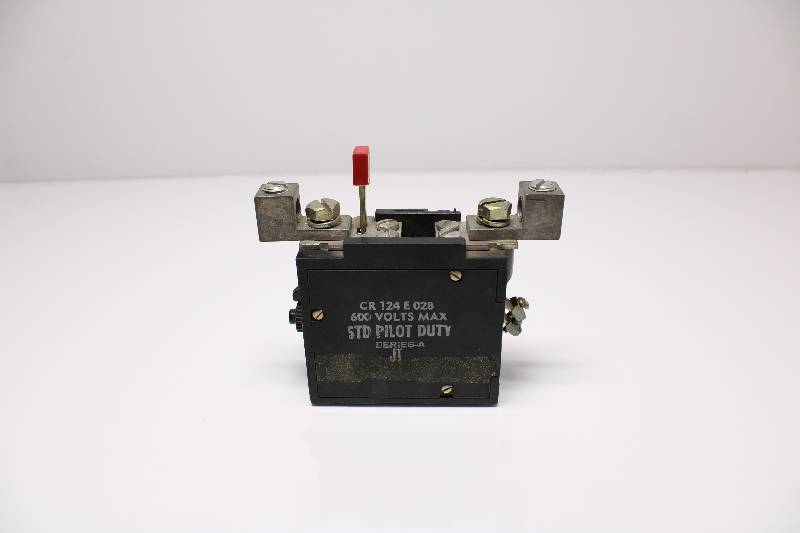 GENERAL ELECTRIC CR124E028 NSMDC01 - OVERLOAD RELAY