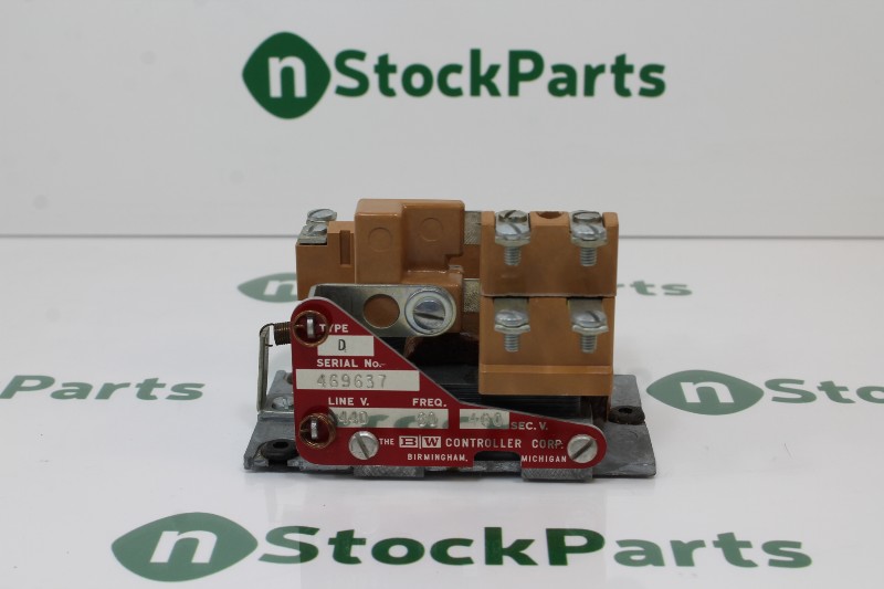 BW CONTROLLER CORP TYPE D LINE V. 440 FREQUENCY 60 SEC. V. 480 4