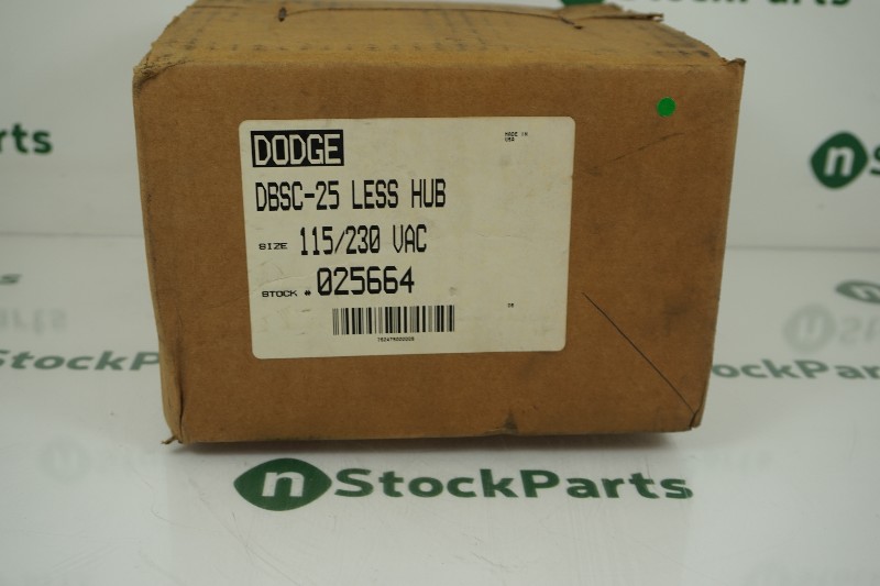 DODGE DBSC-25 LESS HUB 115/230V NSFB