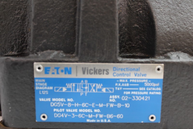 VICKERS DG5V-8-H-6C-E-M-FW-B-10 02-330421 NSNB - DIRECTIONAL VAL