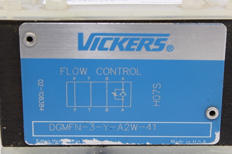 VICKERS DGMFN-3-Y-A2W-41 02-108384 NSNB - FLOW CONTROL VALVE
