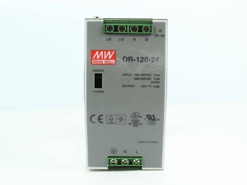 MEAN WELL DR-120-24 NSNB - POWER SUPPLY