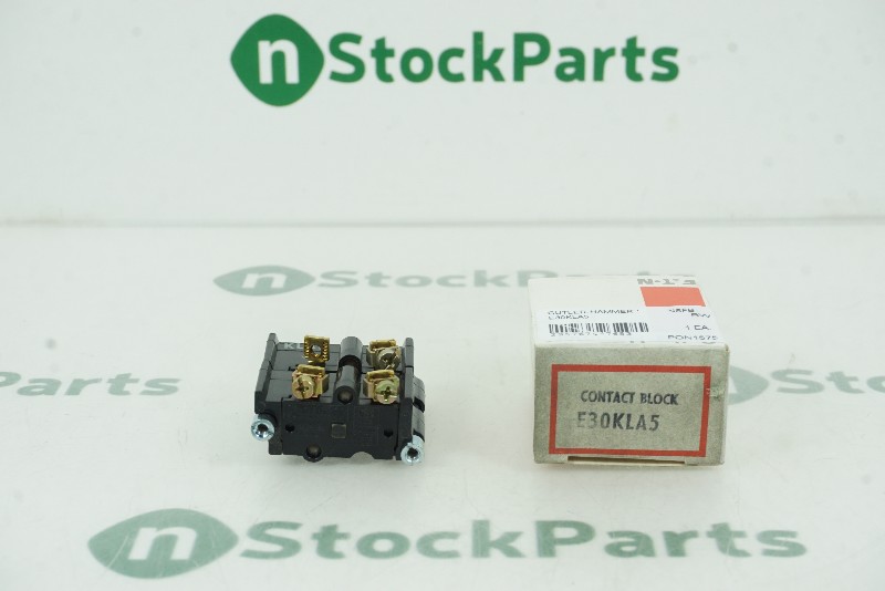 CUTLER-HAMMER E30KLA5 CONTACT BLOCK NSFB