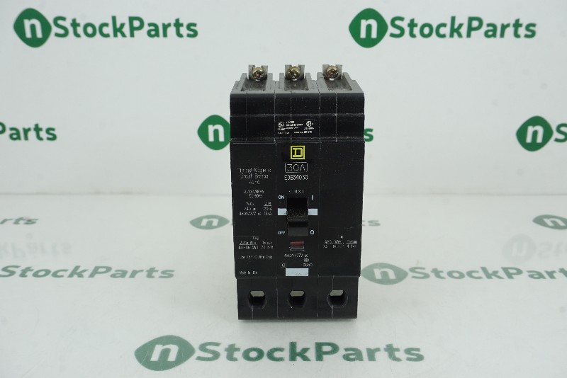 SQUARE-D EDB34030 30A 3POLE MINI CIRCUIT BREAKER NSNB