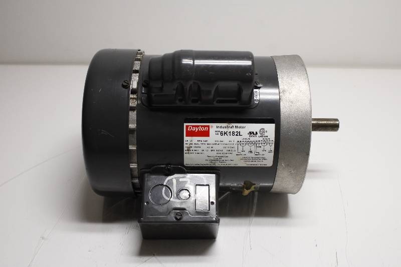 1/2HP 3450RPM - DAYTON 6K182L NSNBC02