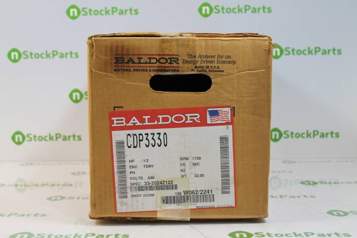 HP RPM - BALDOR CDP3330 NSNB - DC MOTOR