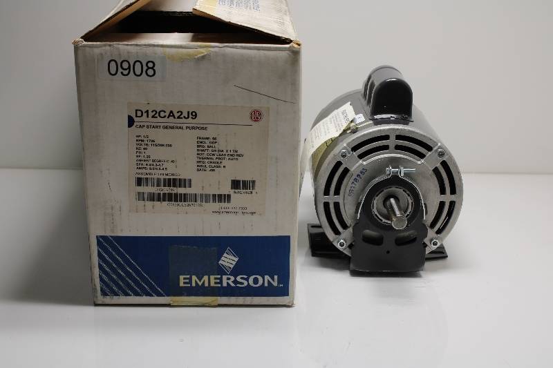 1/2HP 1725RPM - US MOTORS D12CA2J9 NSFBC01